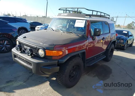 2008 Toyota Fj Cruiser из США, поврежденный, VIN JTEBU11F68K053108